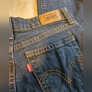 Levi's Classic Straight Fit Boot Cut Denim Jeans